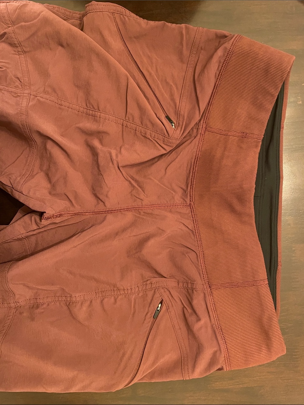 Prana women’s Ruched Leggings - Dusty Rose Pink - Picture 7 of 7